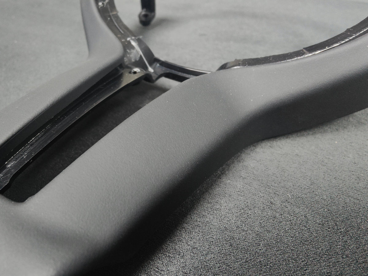 BMW F-SERIES ///M LEATHER STEERING WHEEL TRIM - 2/3/4/5 SERIES M2 M3 M4 M5 M6