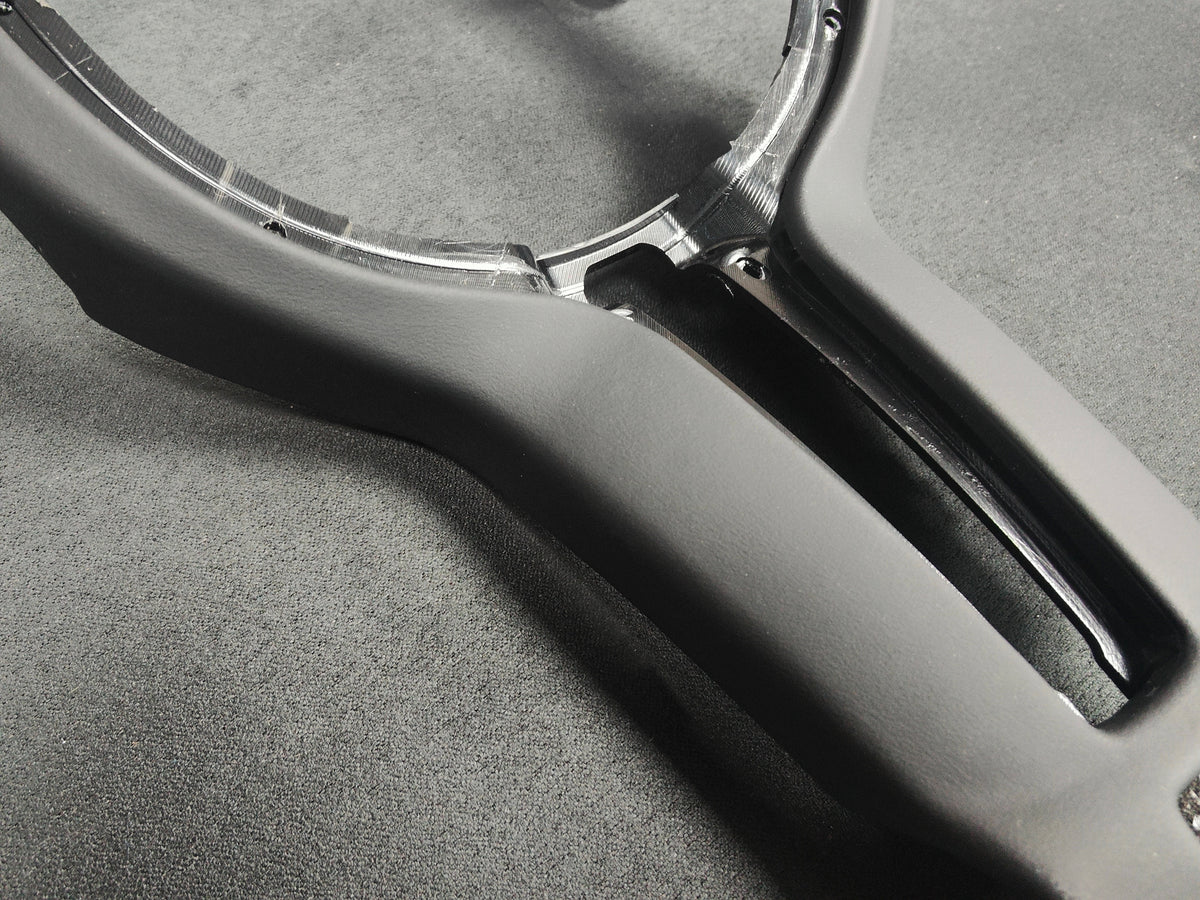 BMW F-SERIES ///M LEATHER STEERING WHEEL TRIM - 2/3/4/5 SERIES M2 M3 M4 M5 M6