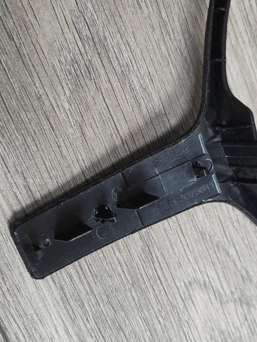 BMW F-SERIES BLACK ALCANTARA M-SPORT STEERING WHEEL TRIM - 1/2/3/4/5/6 X SERIES