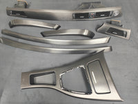 BMW E90 / E91 INTERIOR TRIM SET - BLACK BRUSHED ALUMINIUM