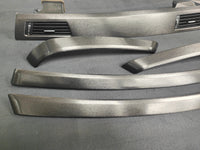 BMW E90 / E91 INTERIOR TRIM SET - BLACK BRUSHED ALUMINIUM