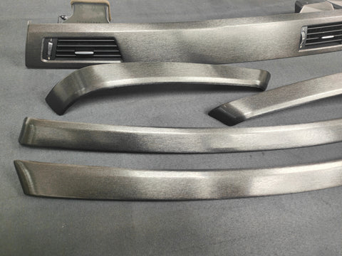 BMW E90 / E91 BLACK BRUSHED ALUMINIUM INTERIOR TRIM SET