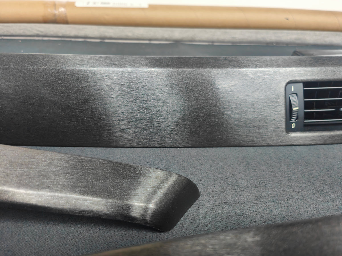 BMW E90 / E91 INTERIOR TRIM SET - BLACK BRUSHED ALUMINIUM