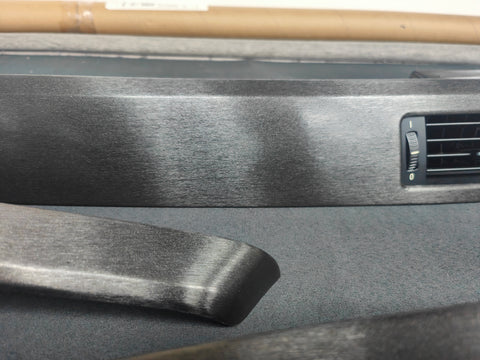 BMW E90 / E91 BLACK BRUSHED ALUMINIUM INTERIOR TRIM SET