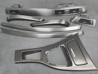 BMW E90 / E91 INTERIOR TRIM SET - BLACK BRUSHED ALUMINIUM