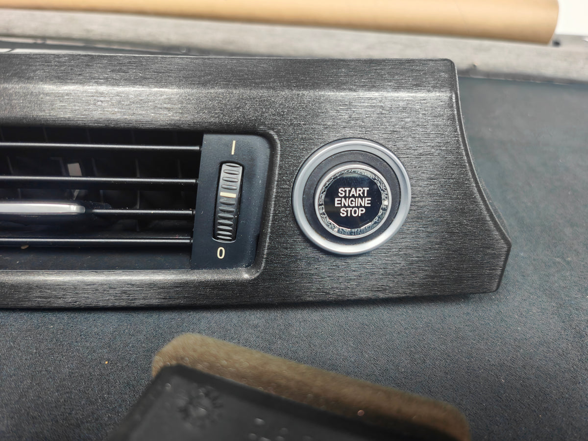 BMW E90 / E91 INTERIOR TRIM SET - BLACK BRUSHED ALUMINIUM