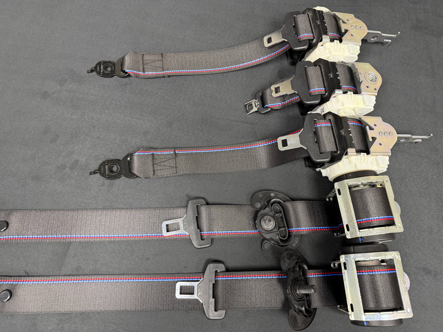 BMW 5-SERIES F10 / M5 COMPETITION FRONT & REAR SEAT BELT SET
