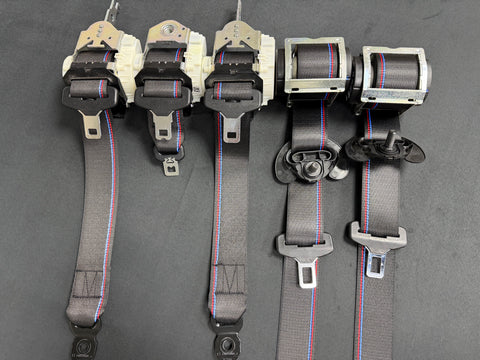 BMW 5-SERIES F10 / M5 COMPETITION FRONT & REAR SEAT BELT SET