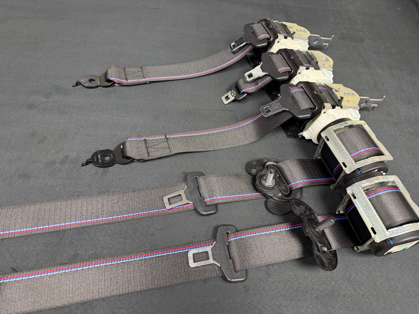 BMW 5-SERIES F10 / M5 COMPETITION FRONT & REAR SEAT BELT SET
