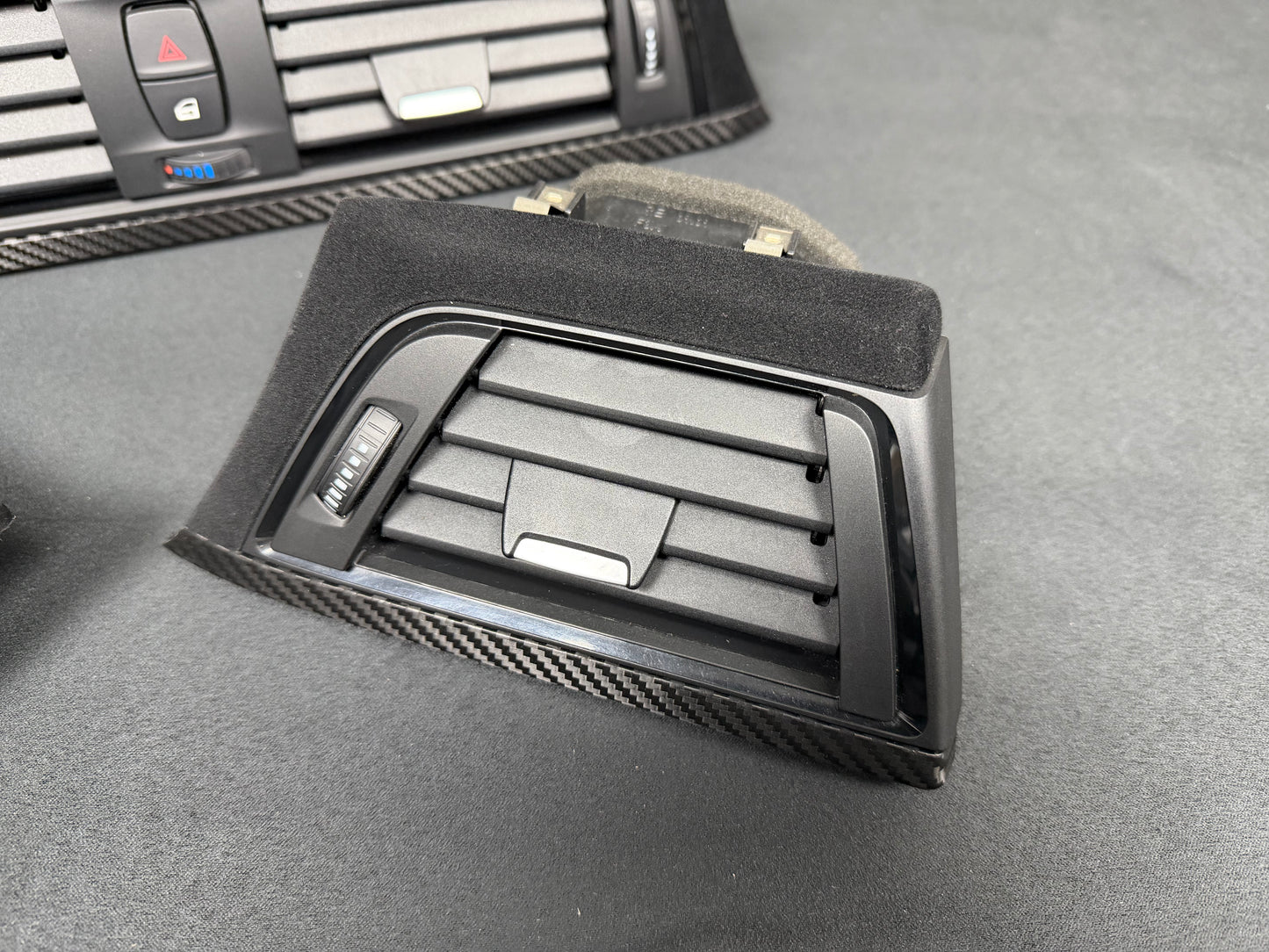 BMW F32 COUPE INTERIOR TRIM SET - PERFORMANCE STYLE / TEXTURED CARBON