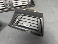 BMW F32 COUPE INTERIOR TRIM SET - PERFORMANCE STYLE / TEXTURED CARBON