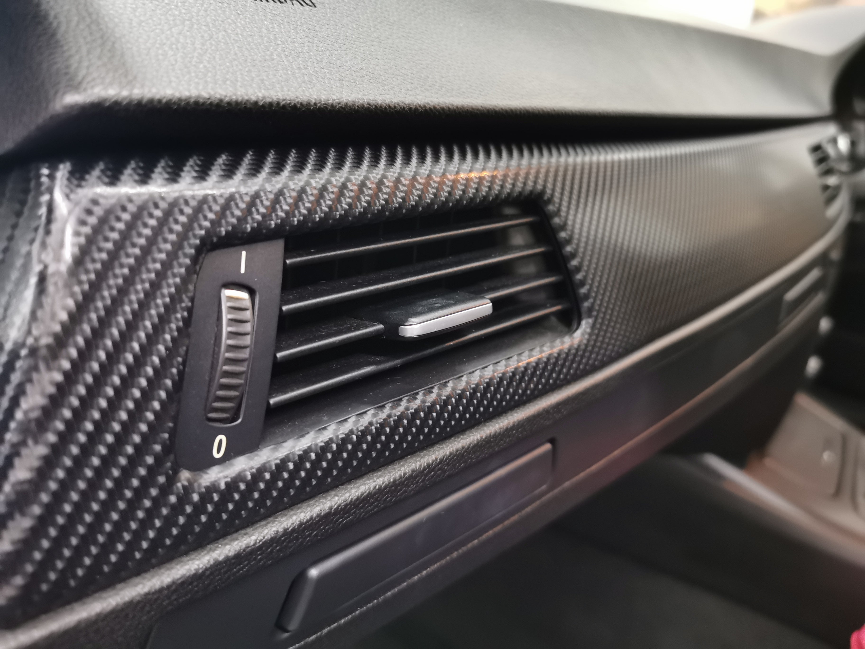 BMW E60 LCI INTERIOR TRIM SET - BLACK 4D CARBON