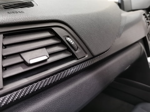 BMW F3X SE CUSTOM INTERIOR TRIM SET -  FULL BLACK 4D CARBON