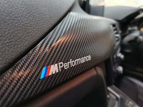 BMW F3X SE CUSTOM INTERIOR TRIM SET -  FULL BLACK 4D CARBON