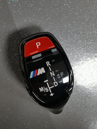 BMW F-SERIES RED P PARK GEAR SHIFTER INSERT BUTTON - 1/2/3/4/5 SERIES F1X F2X F3X F30 F32