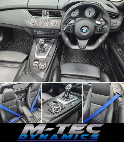 BMW E89 Z4 CONVERTIBLE SEAT BELT RE-WEBBING SERVICE - REMOVAL, RE-WEB & REFIT