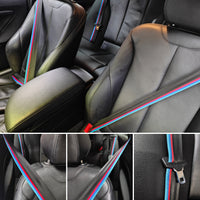 BMW 1-SERIES F20 / F21 COMPETITION WIDE STRIPE SEAT BELTS - FITTING BASED ON EXCHANGE SERVICE