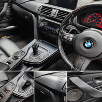 WRAPPING SERVICE - BMW F33 CONVERTIBLE INTERIOR TRIM SET - 3D CARBON