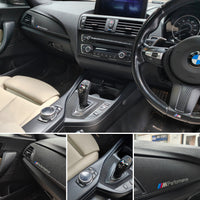 WRAPPING SERVICE - BMW F20 F21 F22 F23 PERFORMANCE STYLE INTERIOR TRIM SET - 4D CARBON / ALCANTARA