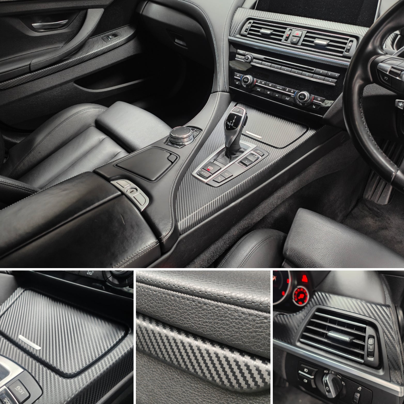 F06 Interior BMW 6-SERIES F06 GRAN COUPE INTERIOR TRIM SET WRAPPING SERVICE - 3D CA ...