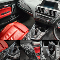 WRAPPING SERVICE - BMW F20 F21 F22 F23 CUSTOM INTERIOR TRIM SET - FORGED CARBON / ALCANTARA