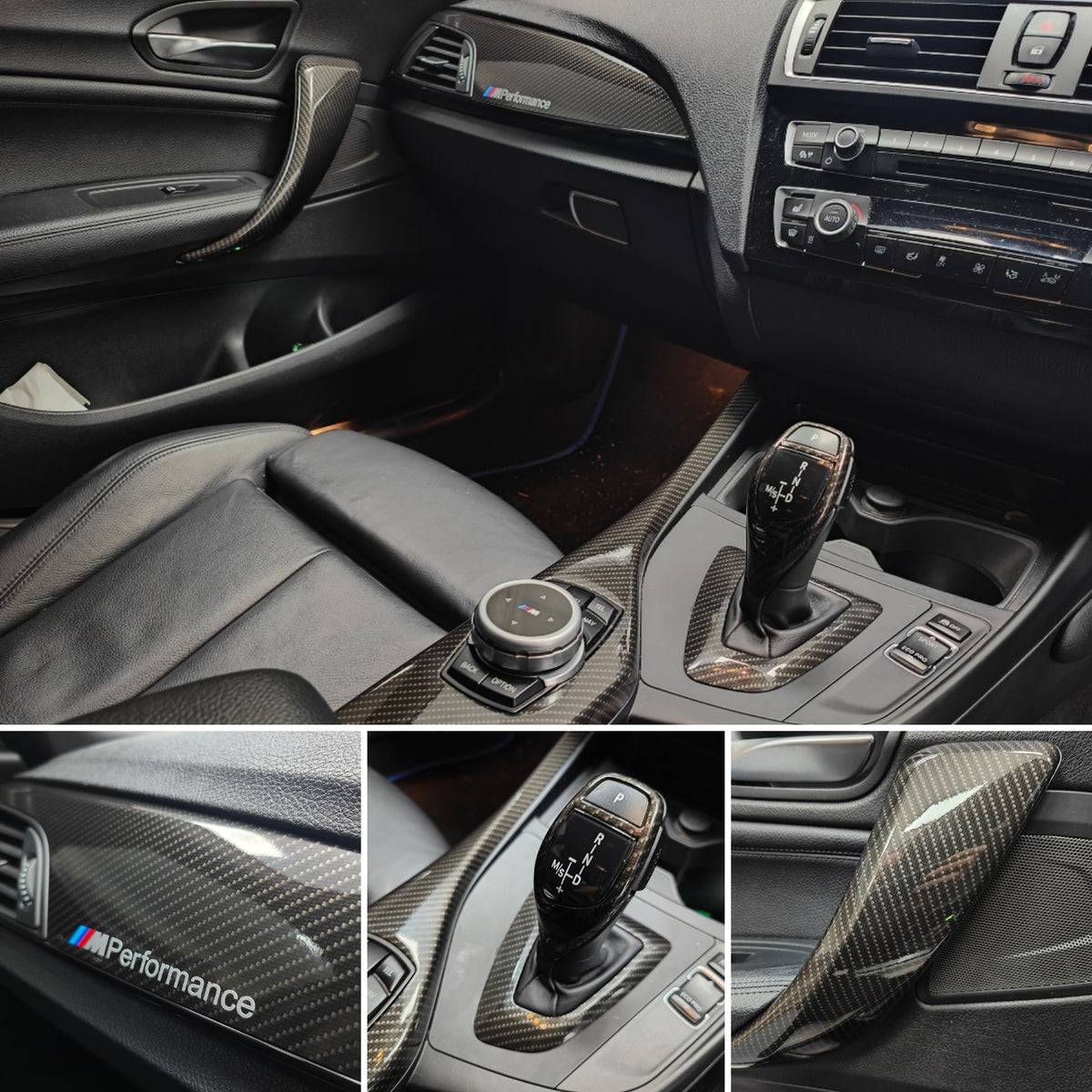 WRAPPING SERVICE - BMW F2X INTERIOR TRIM SET - HIGH GLOSS CARBON - F20 F21 F22 F23