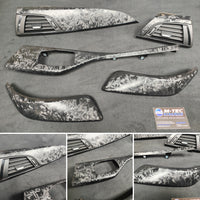 BMW F21 / F22 INTERIOR TRIM SET - FORGED CARBON / GLOSS BLACK ACCENT