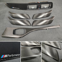 BMW F20 LCI-2 PERFORMANCE STYLE INTERIOR TRIM SET - TEXTURED CARBON / ALCANTARA