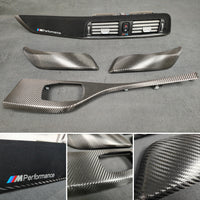 BMW F21 F22 LCI-2 PERFORMANCE STYLE INTERIOR TRIM SET - TEXTURED CARBON / ALCANTARA