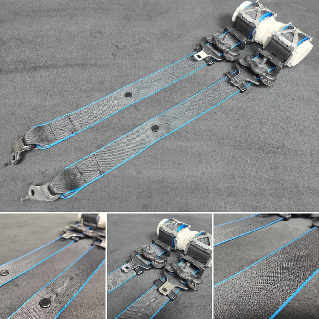 BMW 1-SERIES F20 5DR HATCH - FRONT SEAT BELT SET (BLUE EDGE)