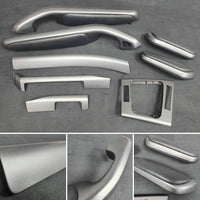 REMOVAL, WRAP & REFIT SERVICE - BMW E46 COUPE / CONVERTIBLE INTERIOR TRIM SET - SHADOW GREY