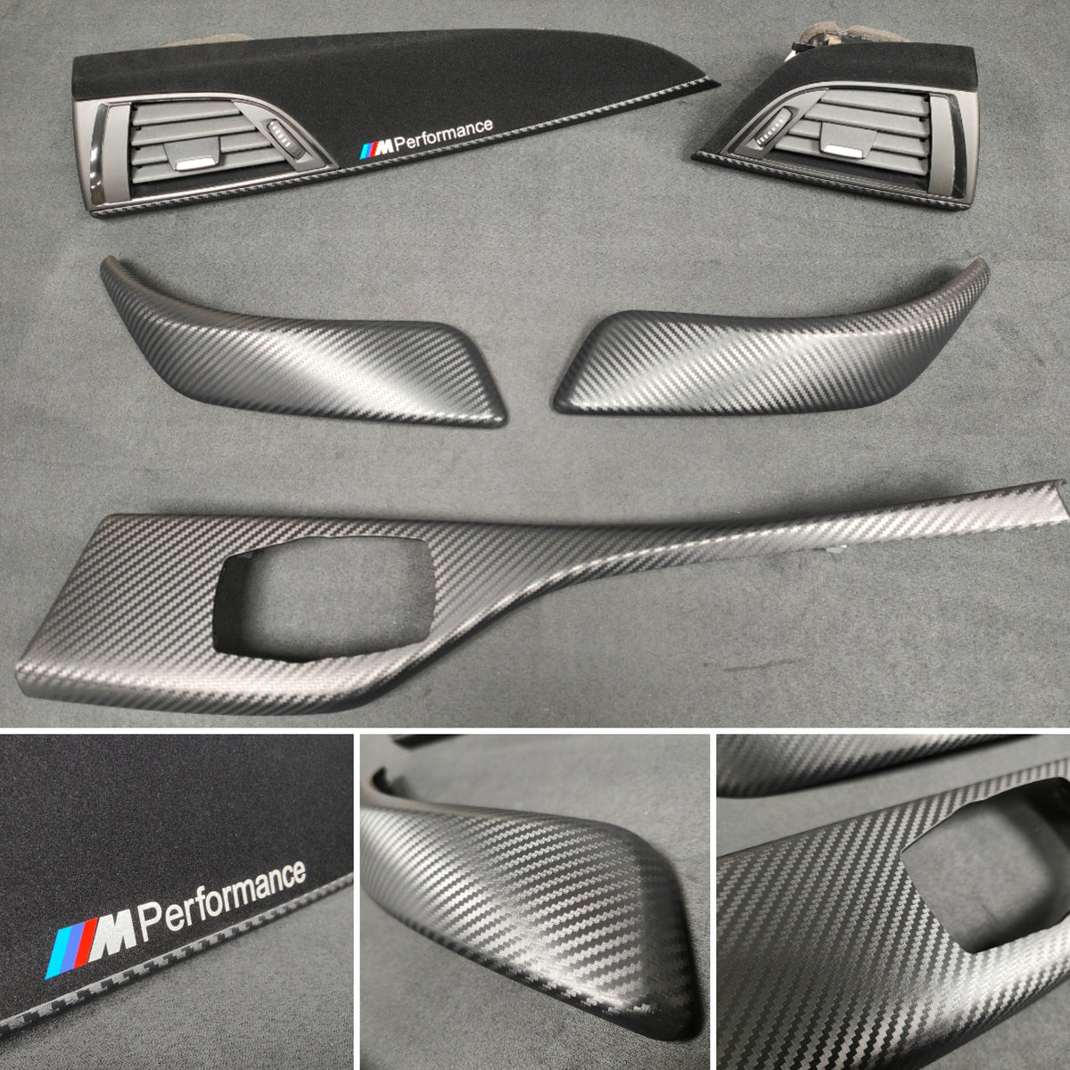 BMW F21 F22  INTERIOR TRIM SET - PERFORMANCE STYLE / 3D CARBON