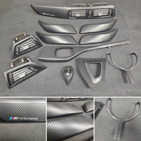 WRAPPING SERVICE - BMW F20 F21 F22 F23 LCI-2 INTERIOR TRIM SET - 3D CARBON