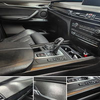 BMW X5 F15 INTERIOR TRIM SET - BLACK BRUSHED ALUMINIUM