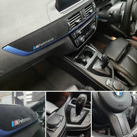 WRAPPING SERVICE - BMW F20 F21 F22 F23 LCI-2 INTERIOR TRIM SET - 3D CARBON / ALCANTARA
