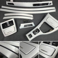 BMW E93 INTERIOR TRIM SET - SILVER BRUSHED ALUMINIUM - CIC LCI I-DRIVE
