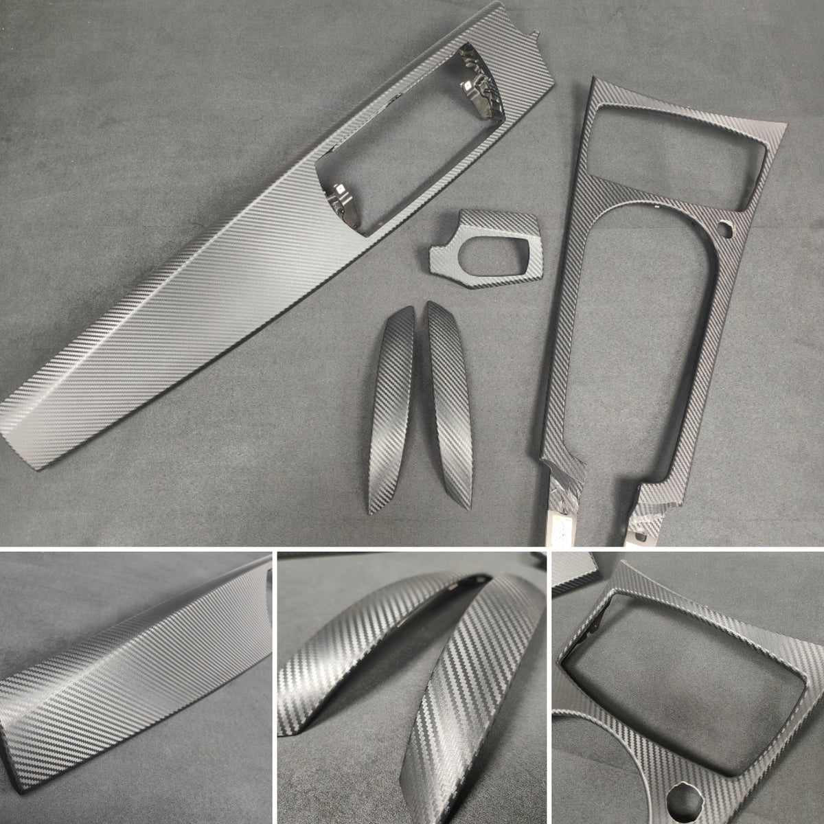 BMW Z4 E85 E86 INTERIOR TRIM SET - 3D BLACK CARBON
