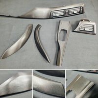 BMW F32 COUPE LCI INTERIOR TRIM SET - BLACK BRUSHED ALUMINIUM