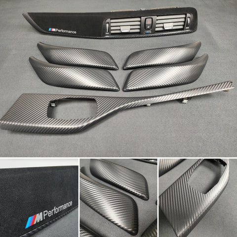 BMW F20 LCI-2 PERFORMANCE STYLE INTERIOR TRIM SET - 3D CARBON