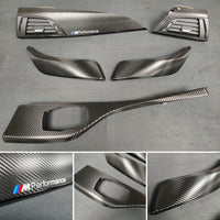 BMW F21 F22 INTERIOR TRIM SET - TEXTURED CARBON / GLOSS BLACK ACCENT