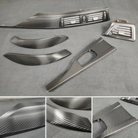 BMW F32 COUPE INTERIOR TRIM SET - TEXTURED CARBON / SHADOW ACCENT