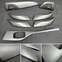 BMW F20 F21 F22 INTERIOR TRIM SET - SHADOW GREY / GLOSS BLACK ACCENT