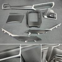 BMW G22 / G26 GC INTERIOR TRIM SET - TEXTURED BLACK CARBON (MTD-TEX)