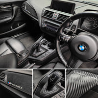 WRAPPING SERVICE - BMW F2X INTERIOR TRIM SET - PERFORMANCE STYLE / TEXTURED CARBON- F20 F21 F22 F23