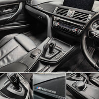 BMW F30 F31 F36 NTERIOR TRIM SET - PERFORMANCE STYLE / 3D MATT CARBON (COMPLETE SET)