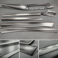 BMW F10 F11 M5 INTERIOR TRIM SET - TEXTURED BLACK CARBON / MATT BLACK ACCENT CUSTOM