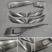 BMW F20 INTERIOR TRIM SET - TEXTURED CARBON / GLOSS BLACK ACCENT