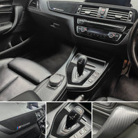 WRAPPING SERVICE - BMW F20 F21 F22 F23 LCI-2 PERFORMANCE STYLE INTERIOR TRIM SET - 3D CARBON