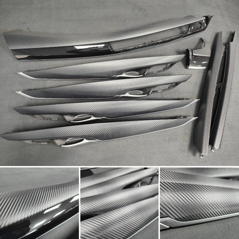 BMW X5 F15 INTERIOR TRIM SET - 3D BLACK CARBON