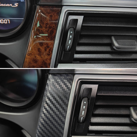 PORSCHE MACAN - INTERIOR TRIM SET WRAPPING SERVICE - 3D CARBON